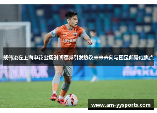 戴伟浚在上海申花出场时间骤减引发热议未来去向与国足前景成焦点